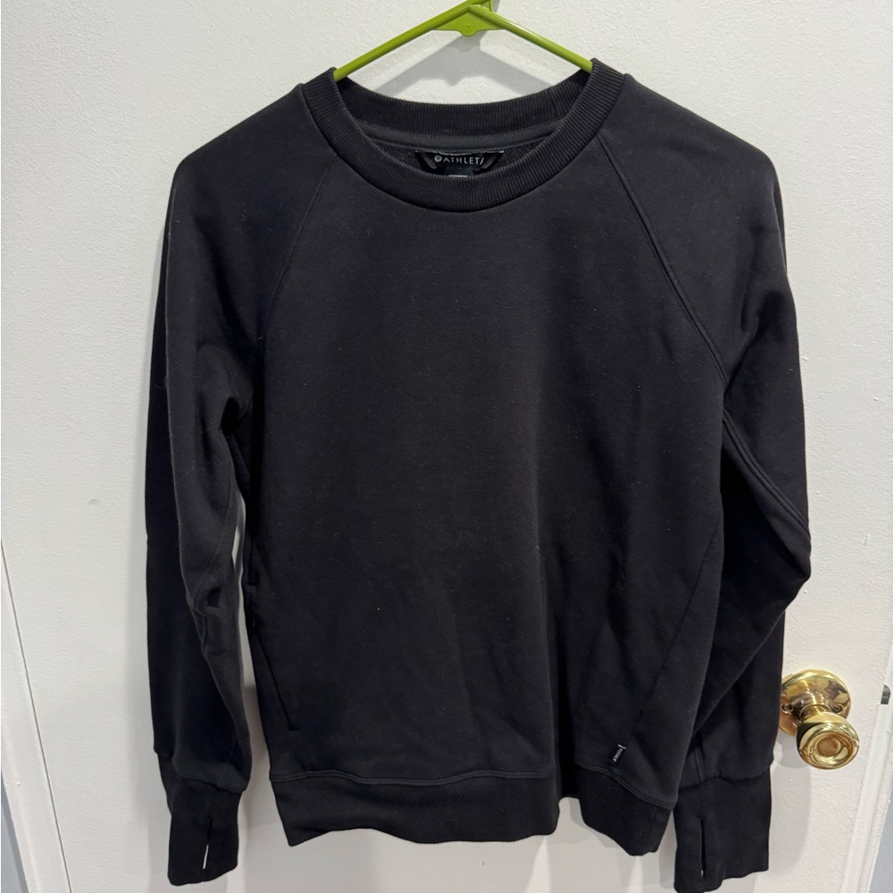 Athleta black sweatshirt